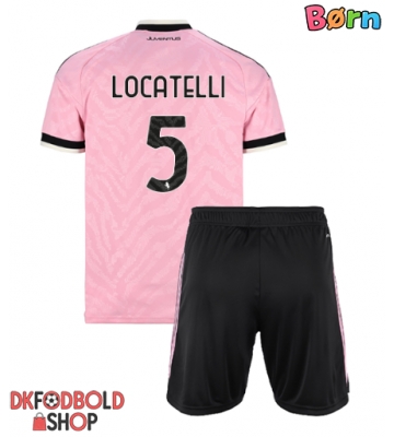 Juventus Manuel Locatelli #5 Udebanesæt Børn 2026-27 Kort ærmer (+ korte bukser)
